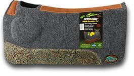 OrthoRide Correction Saddle Pad Western Saddle Pads - Made in USA Wool