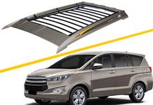 Goldsun marvellous multi-functional|body coloured car Styling|Roof top Luggage Carrier with eye catchy graphics|for Toyota Innova Crysta|2016 - present |all variants |GLC 405 ABS - Avant Grade Bronze|