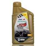 Petronas TVS Tru4 Race Pro 4T SAE 15W-50 Fully Synthetic Sports Engine Oil For Bike By Riders Lubricants (1.2L)