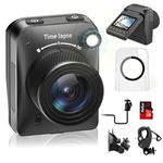 4K Time Lapse Camera Outdoor Construction Plant Weather Life, IP66 Waterproof, 6 Month Battery Life, Manual Focus, 32GB TF Card Included