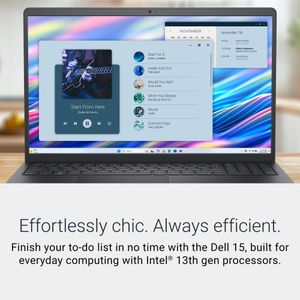 Dell 15” Laptop – Intel i7, 16GB RAM, 512GB SSD