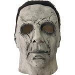 HAORONG Michael Myers Mask Halloween Cosplay Latex Full Head Adult Fancy Costume