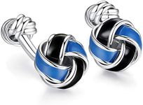 HONEY BEAR Twist Knot Cufflinks Ste