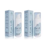 AVEIL Eye Lift Under Eyes Serum | With Hyaluronic Acid, Caffeine & Matrixyl | Smoothens Fine Lines & Wrinkles | Fades Dark Circles | For All Skin Types | Reduces Puffiness | Pack of 2-15ml each