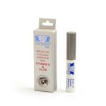 Uroparis PRO Eyelash Adhesive — Brush On Lash Glue with Vitamin E & Aloe (Transparent) | Strong Hold, Waterproof, Latex-Free | Dries Invisible for All-Day Wear | False Eyelash Glue - 5ml