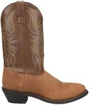 Laredo Men's 12” Trucker boot,Tan Distressed,9.5 D US