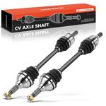 A-Premium Pair (2) Front CV Axle Shaft Assembly Compatible with Kawasaki Brute Force 650 2006-2009, Brute Force 650 2011-2013, Brute Force 750, Driver and Passenger Side