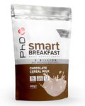 PhD Smart Breakfast Shake, with High Protein, Essential Vitamins and Minerals, Probiotics and Digestive Enzymes, Chocolate Cereal Milk Flavor, 26 g Protein,10 Servings