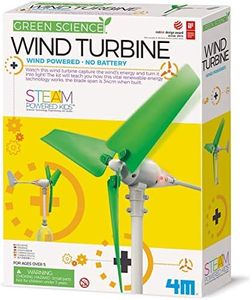 4M Wind Turbine Science Kit, Green Science Small