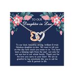 MAOFAED Daughter In Law Gift Daughter In Law Jewelry Wedding Gift for Daughter In Law From Mother In Law (fabulous daughter in law card ne2CA)