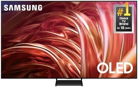 SAMSUNG 55-Inch Class OLED 4K S85D Series HDR Smart TV w/Dolby Atmos, Object Tracking Sound Lite, Contour Design, Motion Xcelerator, Real Depth Enhancer, Alexa Built-in (QN55S85D, 2024 Model)