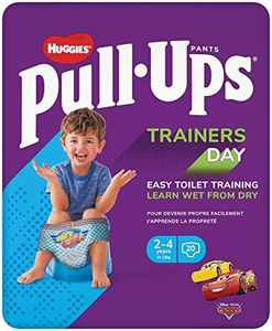 Huggies Pull-Ups Unisex Day Time Training Nappy Pants, Size 6, 20 Pants