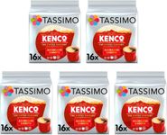 Tassimo Kenco Americano Smooth Coffee Pods x16 (Pack of 5, Total 80 Drinks)