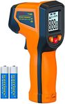 Upgrade 2023 Laser Infrared Thermometer Non-Contact Digital Temperature Gun, -50°C~600°C (-58°F~1112°F) IR Thermometer for Industrial, Kitchen Cooking, Automotive, HVAC (Not for Human Body Temp)