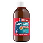 Gaviscon Advance Liquid, Peppermint, 300ml, Heartburn Relief, Stomach Pain Relief, Indigestion Relief, Acid Reflux Relief, Fast Acting, Extra Strength Formula, Antacids, Digestion and Nausea