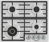 Hisense GM663XB Gas Hob, 4 Cooking 