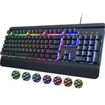 Rainbow Backlit Gaming Keyboard