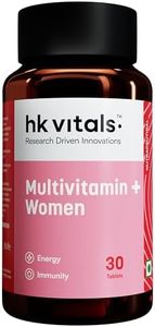 HealthKart hk vitals Multivitamin Plus Women (30 Tablets) | Daily Multivitamin for Women | For Energy, Joints, Skin & Hair