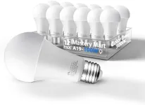 MASTERY MART A19 Light Bulbs, 100W Equivalent, 5000K Daylight White, E26 Base, 14W 1500 Lumens Led Bulbs, Non-Dimmable, Energy Star, UL Listed, Lighting for Bedroom Living Room Home Office-12 Pack