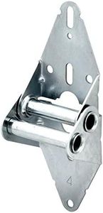 Prime-Line GD 52188 Garage Door Hinge, #4, Galvanized Steel, Accepts 7/16 in. Stem Roller (2 Pack)