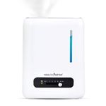 HealthSense Ultrasonic Humidifer For Room Mositure | Air Humidifier for Cold and Cough| Top Filling, 4 lts Capacity, Aromatherapy Tray, 360° Enhance Comfort for Home Baby & Plants | BPA Free - RH690