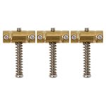 Gotoh In-Tune Compensated Saddles For Tele, Brass, Set of 3