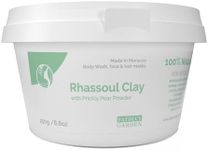 Fatima's Garden Rhassoul Clay Powder, With Prickly Pear, Face Mask for Hair Mask