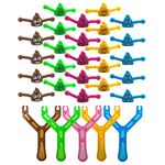 PMELCXD 35 PCS Poops Slingshot Toy Stretchy Sticky Catapult Flying Stress Relief Finger Toys(5 Slingshot+30 Bullets)