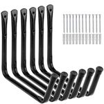 Yisunnan Kayak Storage Utility Rack, Heavy Duty Garage Hangers, Wall Mount or Dock Hanging Hooks for Canoe,Paddle Board,Surfboard,Snow Board,Ladder