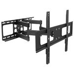 Mount-It! TV Mount Full Motion Weatherproof TV Mounting Bracket for 37-80" Screens, Dual Tilting and Swivel Arms with VESA Up to 600x400mm, 110 Lbs Capacity