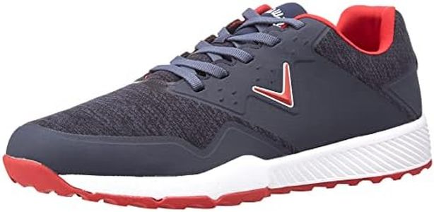 Callaway Men's Golf Shoe, Navy Red, us 7.5