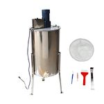 INTBUYING Electric 3 Frame Honey Extractor Stainless Steel Honeycomb Beekeeping with Beekeeping Tools