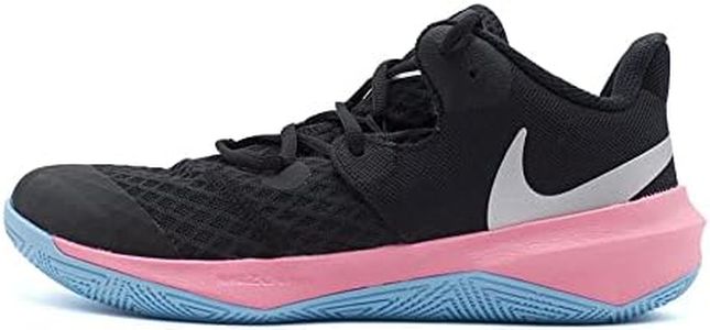 Nike Unisex-Adult Zoom Hyperspeed Court Black/Pink Sneaker - 8 UK(DJ4476-064)
