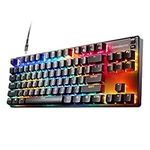 New SteelSeries Apex 9 TKL – HotSwap Optical Mini Keyboard – TKL Esports Design – Optical Switches – RGB Customization – Aluminum Alloy Frame – Double Shot PBT Keycaps