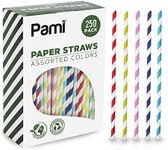 PAMI Paper Straws Assorted Colors [
