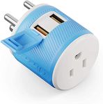 Travel Adapter For India With Surge Protector