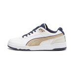 Puma Unisex Adults Rbd Game Low Retro Club Sneakers, Puma White-Club Navy-Prairie Tan, 9 UK