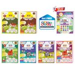 Std 1 ACE 7 Books 556 Pages Early Learning Worksheets All-in-One 5-6 Year Full Syllabus English Maths EVS Fusion Activities with FREE WordWhiz Vocabulary Developer Kit