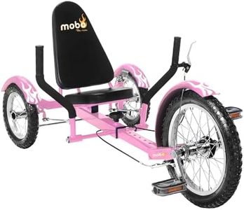Mobo Tri-001P Triton Ultimate Three Wheeled Cruiser (Pink, 16-Inch)