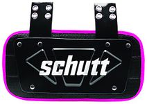 Schutt Sports Football Back-Plate for Shoulder Pads, Football Gear and Accessories, Neon Pink, Varsity