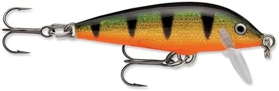 RAPALA Countdown-Material Cuerpo de Balsa-Señuelo Pesca en Agua Dulce Carrete, Cebo Fundido, caña de Pescar, Unisex-Adult, Legendary Perch, 7 cm / 8 g