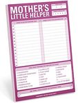 Knock Knock Mother's Little Helper Checklist Note Pad, 6 x 9-inches