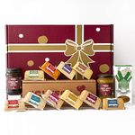 The Chuckling Cheese Company 10 Cheddar Cheese Barrel Selection Gift Hamper - Create The Ultimate Cheese Board or Ploughmans Lunch With This Luxury Cheese Lover Gift Box. The Chuckling Cheese Company.