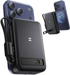 ZEEHOO Magnetic Power Bank 10000mAh, 25W Wireless Portable Charger USB-C