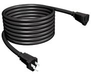 Stanley 30659 Pro Cord Grounded 12-Gauge Pro Grade Outdoor Extension Cord, 50-Feet, Black by Stanley