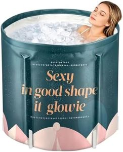 STARBRILLIANT Portable Foldable Bathtub for Adults Families, Affordable, Lightweight, Easy to Assemble Collapsible Bathtub (Geometry)