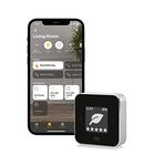 Eve Room Indoor air Quality Sensor to Monitor air Quality (VOC), Temperature & Humidity, Apple HomeKit Technology, Bluetooth, Thread, Black