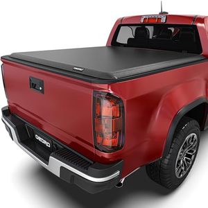 OEDRO Roll Up Truck Bed Tonneau Cover Compatible with 2015-2025 Chevy Colorado & GMC Canyon with 5.2 Feet Bed, Fleetside