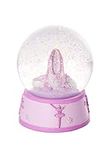 Pink Ballet Shoe Snow Globe Balleri