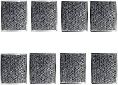 Replacement Carbon Filters Compatible With GE Models: WB2X10700, WB02X1070, WB02X8253, WB02X8254, WB02X8406, WB13X5015,WB2X1070, WB2X8253, WB2X8254, WB2X8406-9 X 10-1/2 X 1/8 (8-Pack)